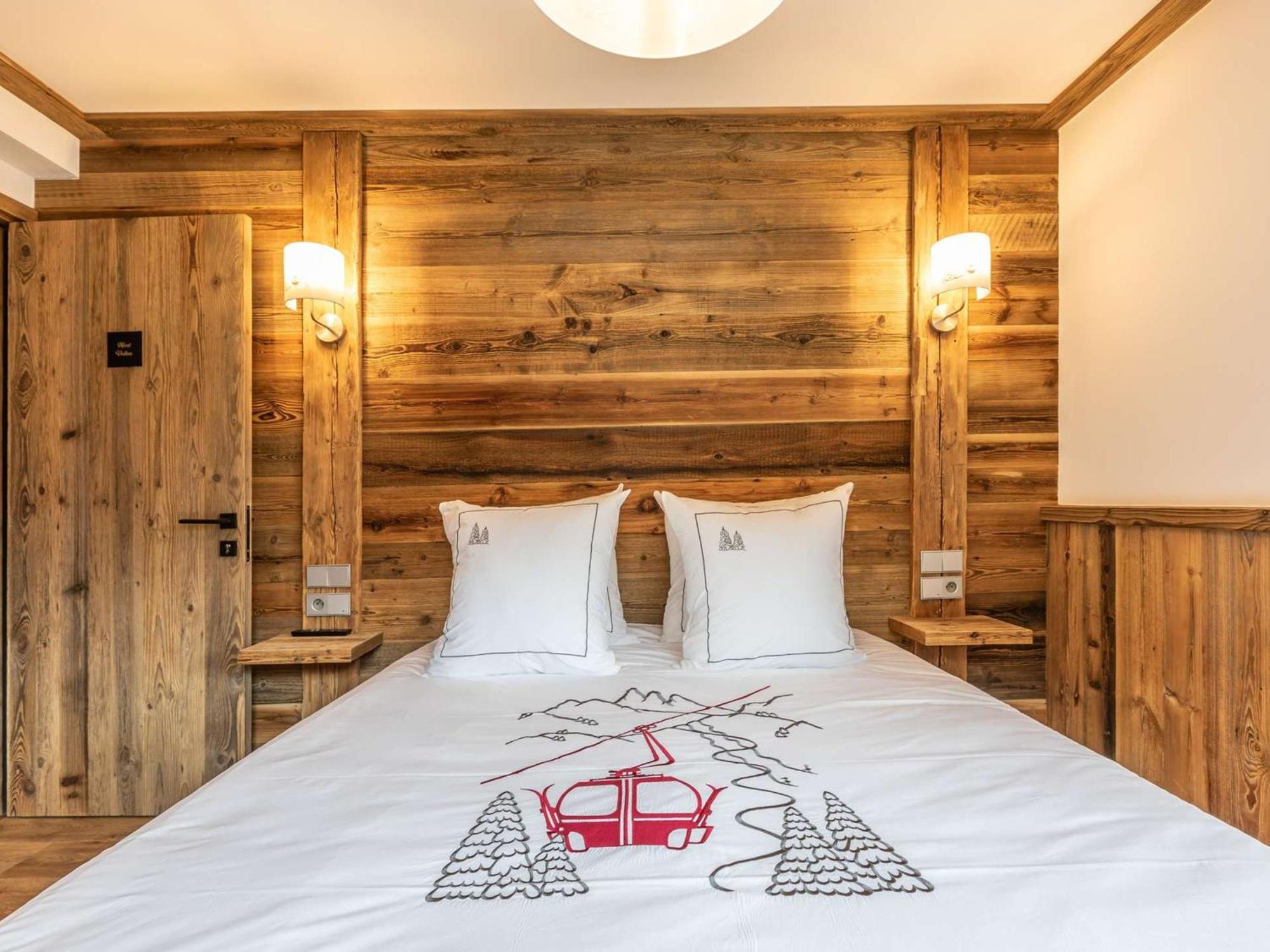 Willa Chalet Spacieux Pres Des Pistes Avec Cheminee Et Wifi, Courchevel - Fr-1-631-224 Zewnętrze zdjęcie