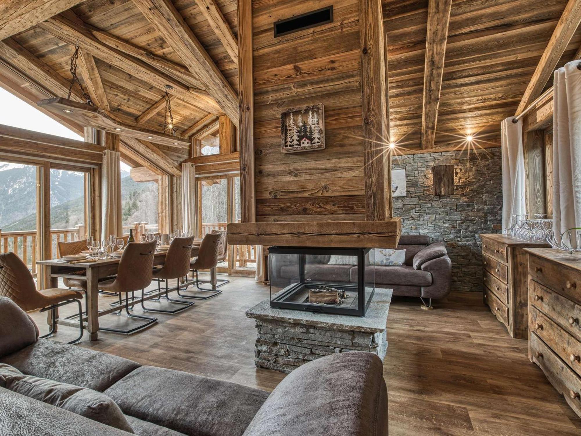 Willa Chalet Spacieux Pres Des Pistes Avec Cheminee Et Wifi, Courchevel - Fr-1-631-224 Zewnętrze zdjęcie